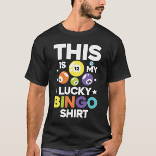 Esta es mi camiseta de Bingo Afortunado - Bingo Lo