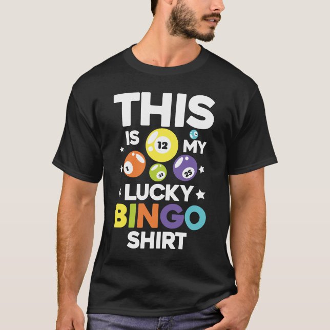Esta es mi camiseta de Bingo Afortunado - Bingo Lo (Anverso)