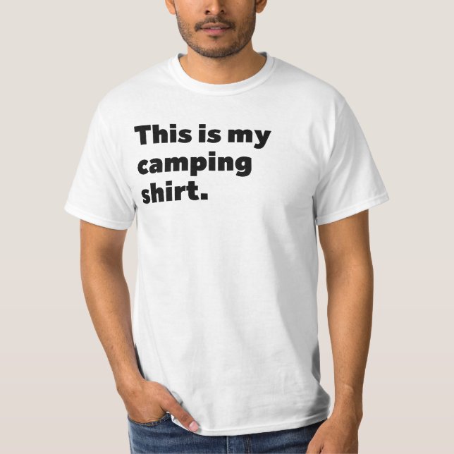 Esta es mi camiseta de campamento (Anverso)
