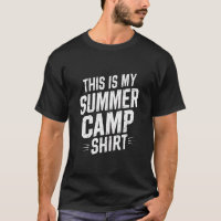 Esta Es Mi Camiseta De Campamento De Verano Direct