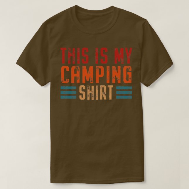Esta es mi camiseta de campamento divertida (Diseño del anverso)