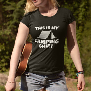 Esta es mi camiseta de camping