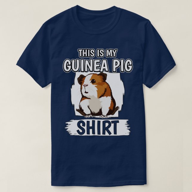 Esta es mi camiseta de cerdo guineana 1 (Diseño del anverso)
