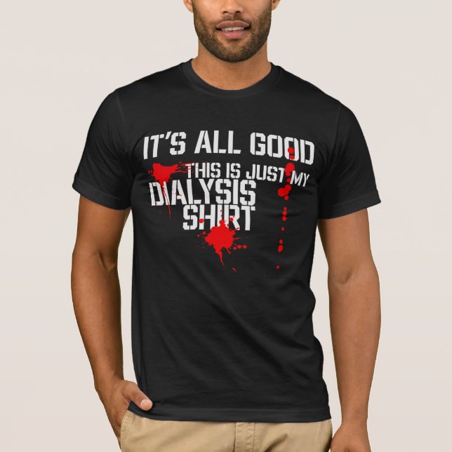 Esta es mi camiseta de diálisis un paciente divert (Anverso)