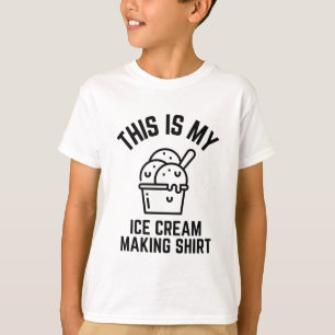 Esta es mi camiseta de helados