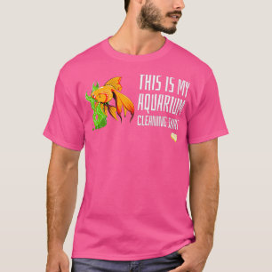 Esta es mi camiseta de limpieza de acuario con G c