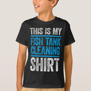 Esta Es Mi Camiseta De Limpieza De Peces Acuario A