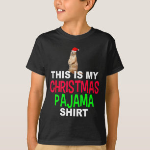 Esta Es Mi Camiseta De Navidad De Marmota De La Ba