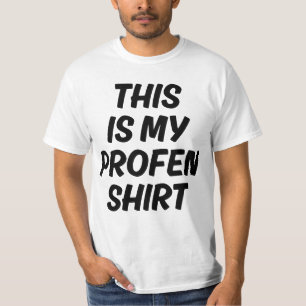 Esta Es Mi Camiseta De Profen Camiseta Con Frase D