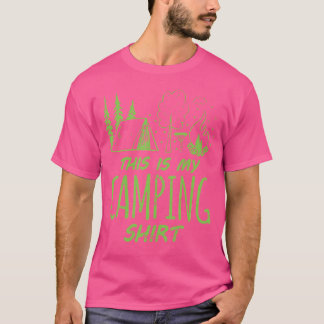 Esta es mi camiseta de regalo de Camping Shirer Ca