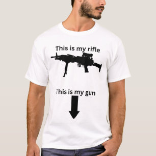 Esta es mi camiseta de rifle