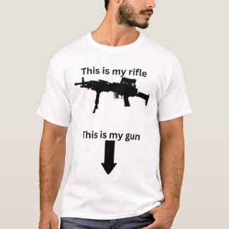 Esta es mi camiseta de rifle