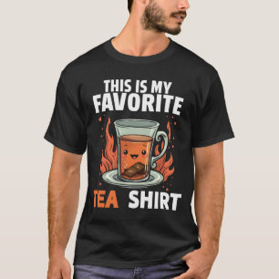Esta Es Mi Camiseta De Té Favorita_ Cristiano y Té