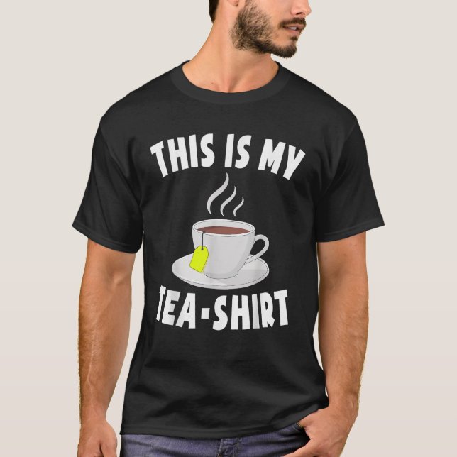 Esta es mi camiseta de té improvisada taza de té n (Anverso)