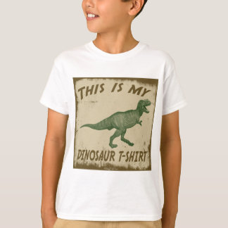 ÉSTA ES MI CAMISETA DEL DINOSAURIO