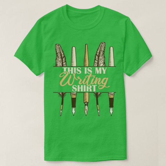 Esta es mi camiseta escrita (Diseño del anverso)