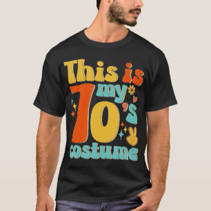 Esta es mi camiseta estilo hippie de los 70