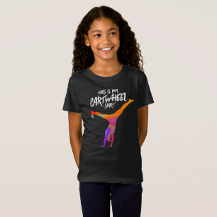 ésta es mi camiseta gimnástica de los tirones de