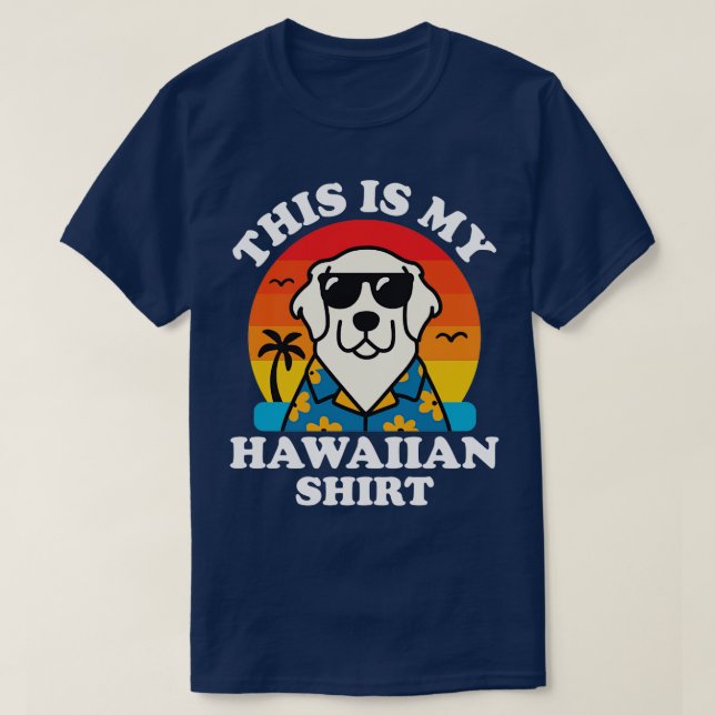 Esta es mi camiseta hawaiana (Diseño del anverso)