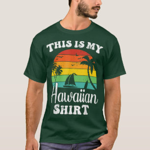 Esta es mi camiseta hawaiana Aloha Hawaii para hom