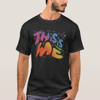 Esta es mi camiseta moderna y vibrante de la cultu