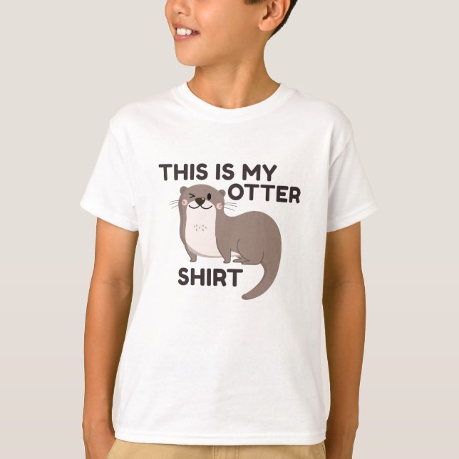 Esta es mi camiseta Otter (Anverso)