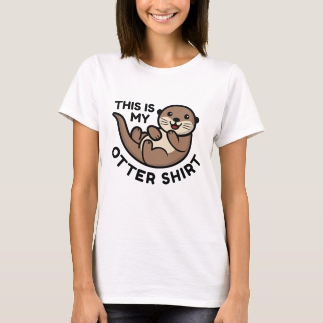 Esta es mi camiseta Otter (Anverso)