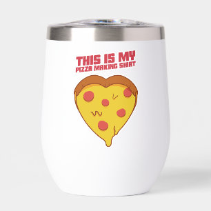 Esta Es Mi Camiseta Para Hacer Pizza Corazón