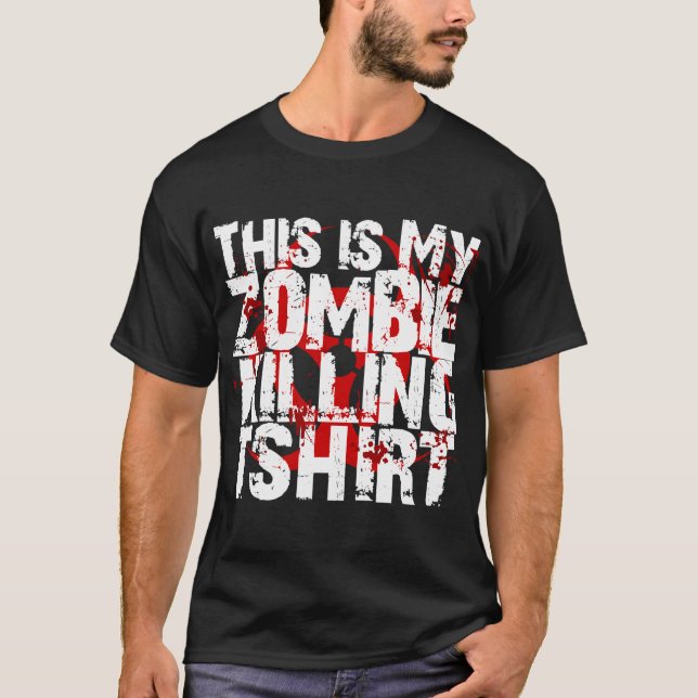Esta es mi camiseta Zombie Killing (Anverso)