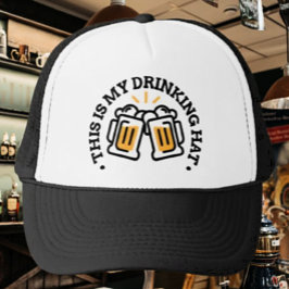 Esta es mi cerveza del sombrero para beber