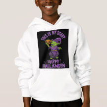 Esta Es Mi Feliz y Espantosa Sudadera con Capucha 