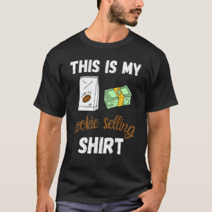 Esta es mi galleta vendiendo camiseta para un café