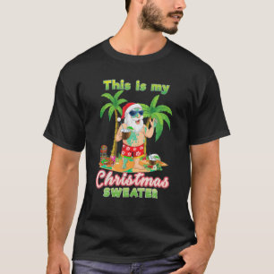 Esta Es Mi Navidad Sweater Santa Vacation En Julio