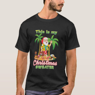 Esta Es Mi Navidad Sweater Santa Vacation En Julio