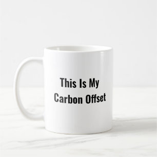 Esta es mi taza de café con compensación de carbon