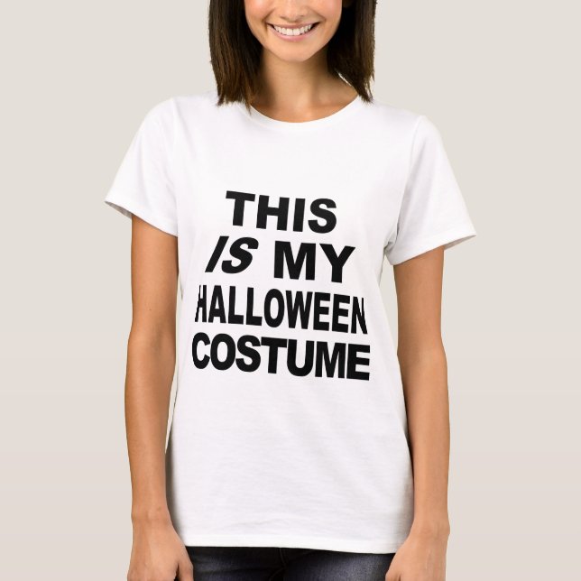 Ésta ES mis camisetas del traje de Halloween