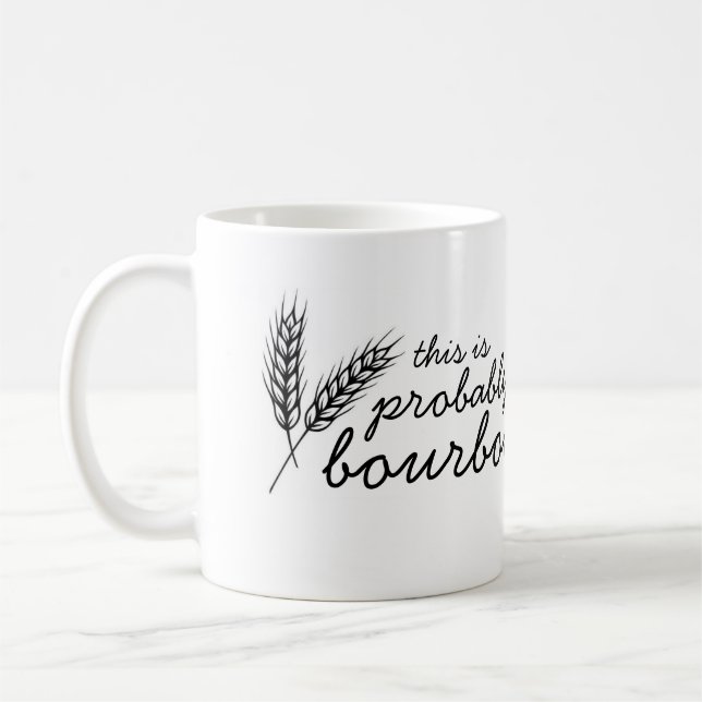Ésta es probablemente taza de café del borbón (Izquierda)