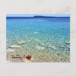 Esta es Tobermory, postal de Canadá