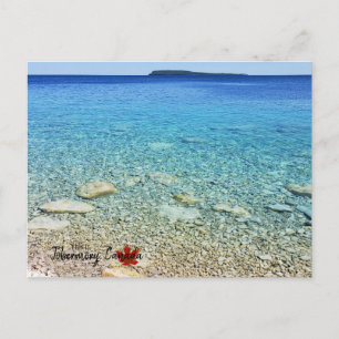 Esta es Tobermory, postal de Canadá