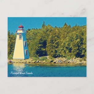 Esta es Tobermory, postal de Canadá
