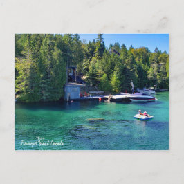 Esta es Tobermory, postal de Canadá
