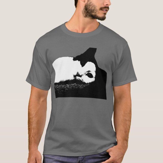 Esta es tu camiseta de gato (BW) (Anverso)