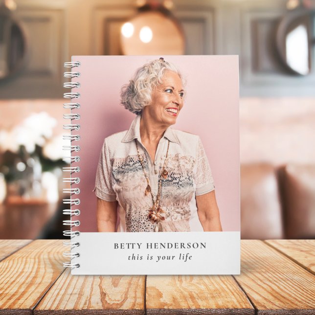 Esta es tu vida | Elegante libro de memoria fotogr (Subido por el creador)