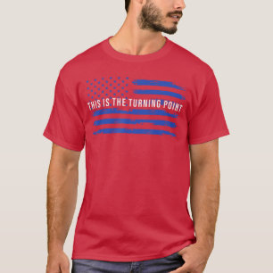 Esta es una camiseta con estampado de la bandera d