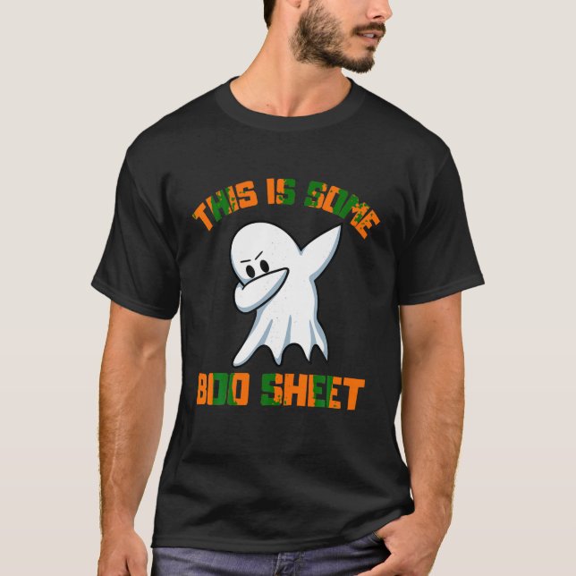 Esta es una camiseta graciosa de la hoja de boo (Anverso)