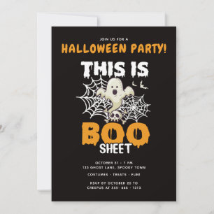 Esta es una divertida hoja de boom de la invitació