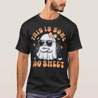 Esta Es Una Hoja De Boo De La Camisa De La Mujer, 