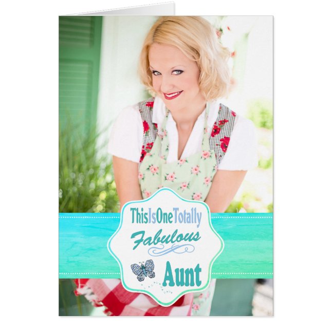 Esta Es Una Mariposa Azul De Tía Totalmente Fabulo (Frente)