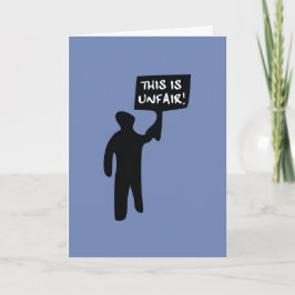 Esta es una tarjeta de empatía injusta