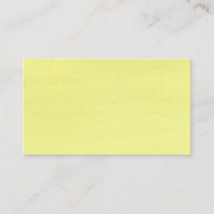 Esta es una tarjeta de visita diseñada en amarillo
